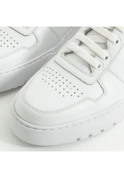 Libero Beyaz Deri Erkek Sneaker Beyaz