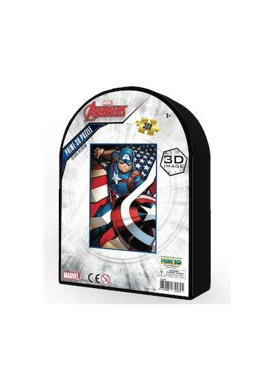 Mey İthalat Captain America 300 Parça Puzzle 35584 - Metal Kutu
