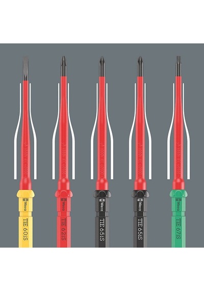 Wera Kraftform Kompact Vde 17 Parça 1000 Volt İzoleli Tornavida Takımı 05006611001