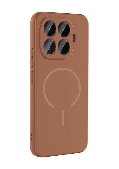 Xiaomi 15t Pro Kılıf M-safe Şarj Özellikli Mkst Meta Kapak - Titanyum-gri Gri
