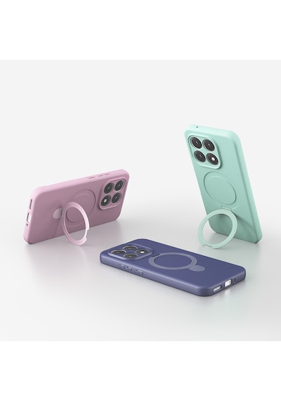 Xiaomi 15t Kılıf M-safe Şarj Özellikli Standlı Mkst Samara Kapak - Lacivert Lacivert
