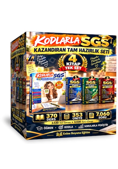 Kodlarla Sgs Kazandıran Tam Hazırlık Seti