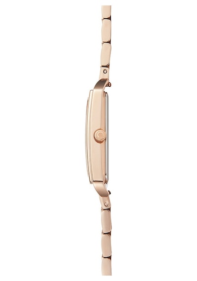 Obaku Denmark V293lxvısv Quartz Çelik Rose Beyaz Kadran 24 Mm Kadın Kol Saati Gri