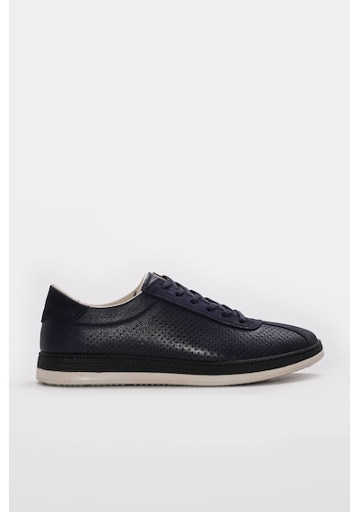 Fast Step Hakiki Deri Erkek Casual Ayakkabı 951ma400 Lacivert