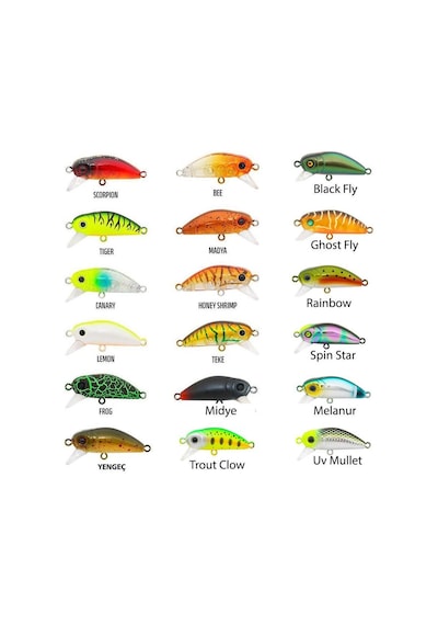 Hanfish Bıdık 35 Mm Renk :126 Ghost Fly