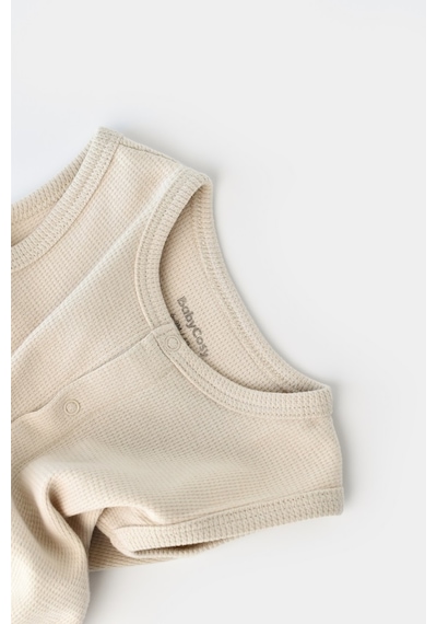 BabyCosy Organik Waffle Askılı Tulum Csyw1006 001