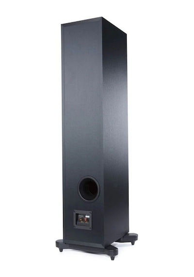 Kef Q7 Meta Kule Tipi Hoparlör Çift Saten Siyah