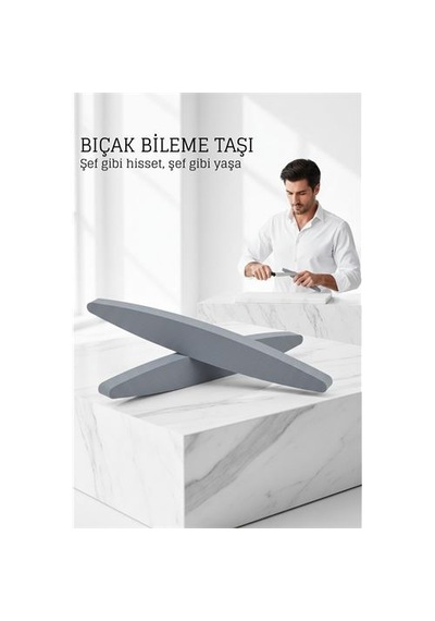 Zenvac Bıçak Bileme Taşı 2 Adet Rodex Design 719824 Zenvac29 Renkli