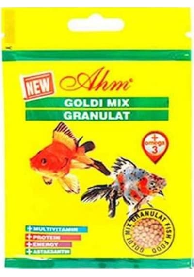 Ahm Goldi Mix Ganulat Balık Yemi 15 G