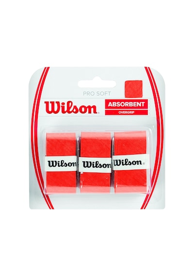 Wilson Overgrip Pro Soft 3'lü Turuncu Raket Grip Wrz4040or