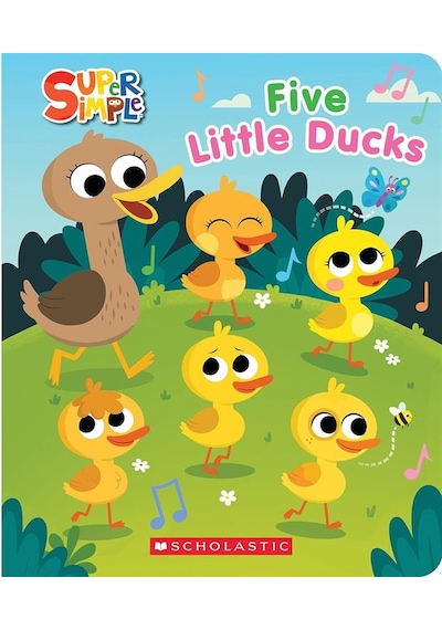 Five Little Ducks Squishy Countdown Book - Super Simple