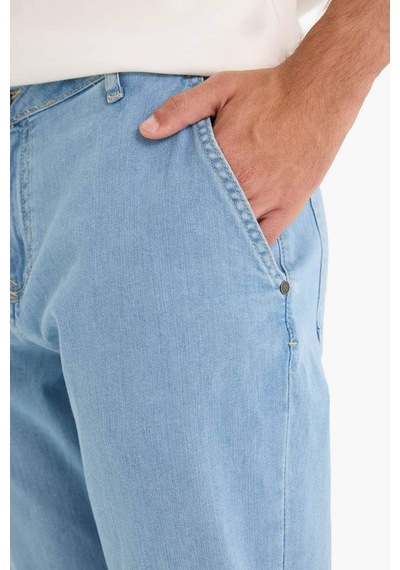 Defacto Sergio Regular Fit Normal Bel Boru Paça Jean Pantolon F5646ax25aunm39 Mavi Defacto Sergio Regular Fit Normal Bel Boru Paça Jean Pantolon F5646ax25aunm39 Mavi
