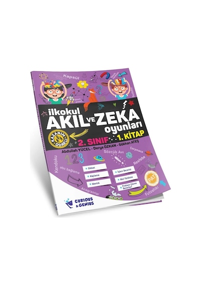 İlkokul Akıl ve Zeka Oyunları 2. Sınıf Seti Curious & Genius