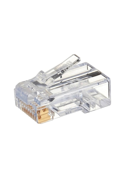 Yeni Nesil Rj45 Jak 10 Lu Cat 6 Açık Uclu