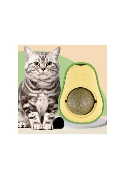 Yapışkanlı Kedi Nanesi Otu Topu - Kedi Oyuncağı