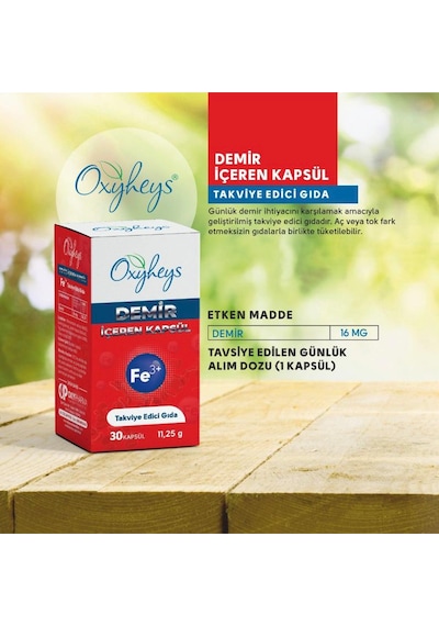 OXYHEYS DEMİR İÇEREN KAPSÜL