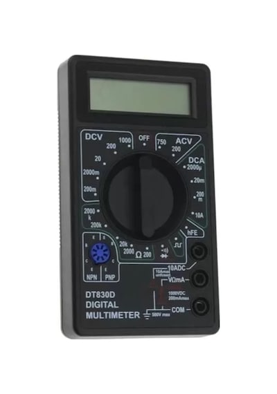 Sh Powermaster Dt-830d Dijital Akım Voltaj Direnç Ölçer Multimetre Ölçü Aleti Najmaddin