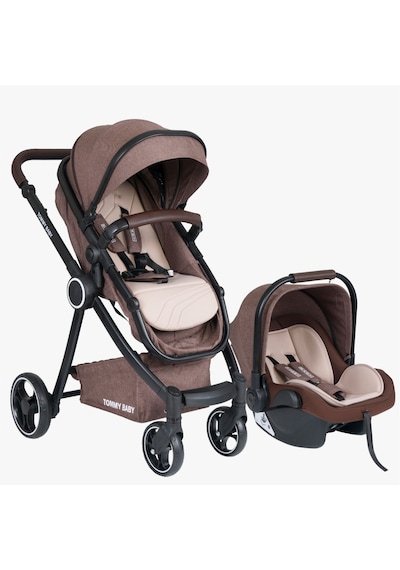 Tommy Baby Toranto Black Vip Travel Sistem Bebek Arabası Puset