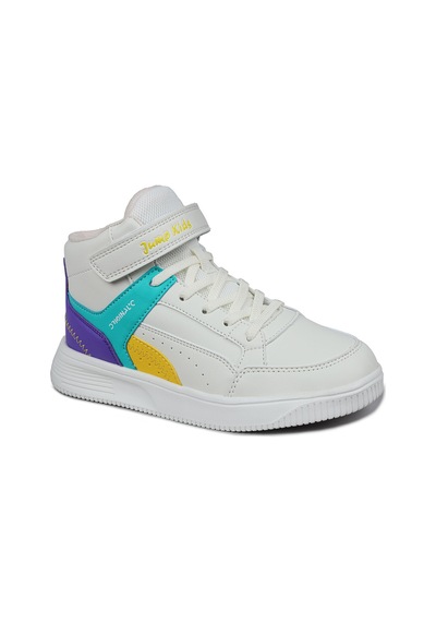 Jump 29185 Cırtlı Yüksek Bilekli Bej - Sarı Üniseks Çocuk Sneaker Günlük Spor Ayakkabı Jump 29185 Cırtlı Yüksek Bilekli Bej - Sarı Üniseks Çocuk Sneaker Günlük Spor Ayakkabı