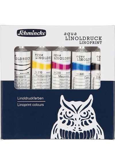 Schmincke : Linol Baskı Mürekkep Boya Seti 5 Renk X 20 Ml