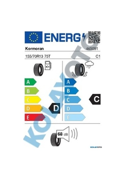 Kormoran Road Ko 155/70R13 75T Yaz Lastiği 2025