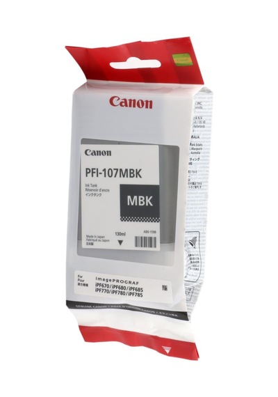 Canon PFI-710MBK Matte Black Mat Siyah Plotter Kartuş