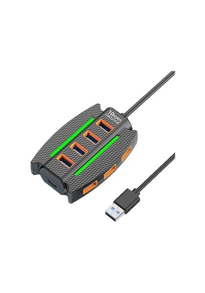 Taplin Usb Hub 10 Port 1.2 M - Siyah