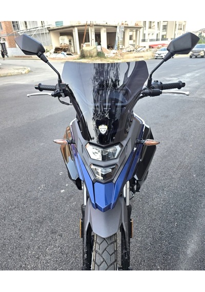 Motocam Sym Nht 200 Ön Cam 2023-2026 Model 30cm Siyah Renkli 4mm Sportif