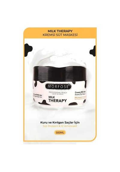 Jenerik Milk Therapy Kremsi Süt Maskesi 500 Ml - Bakım Ve Canlılık - Mrfs