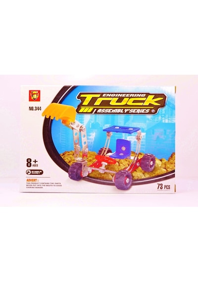73 Parça Metal Lego Kepçe Eğlenceli Lego Seti Ve Yapım Kutusu Diğer