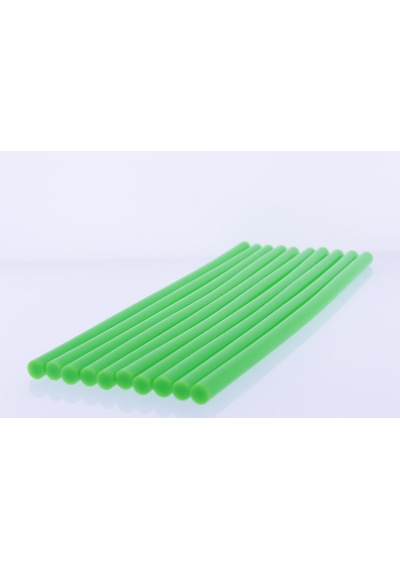 Winnboss Sıcak Silikon Mum Çubuk Yeşil - Kalın 11x300mm 10 Lu Paket