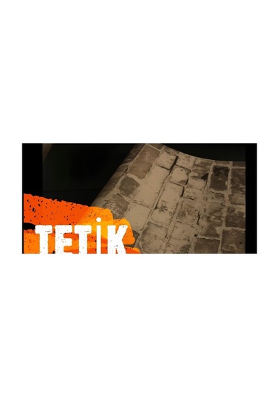 Tetik Tuğla Desenli Duvar Kağıdı, Gri-bej, 100 X 110 Diğer
