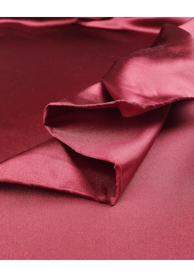 Bordo Renkte Saten Kumaş En: 145cm-11024