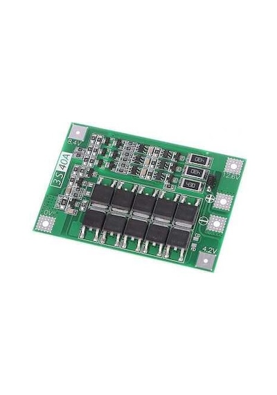 3S 40A 18650 Lipo Pil Balans Devresi Bms Modülü
