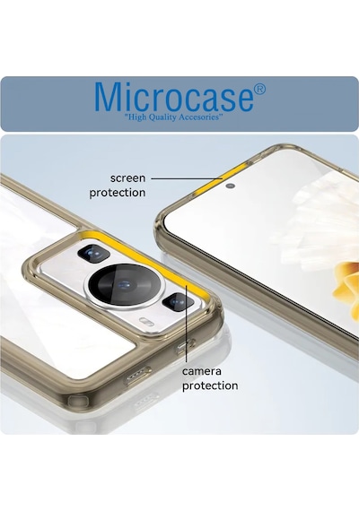 Huawei P60 /p60 Pro Shield Serisi Yarı Esnek Plastik Kılıf-al8100