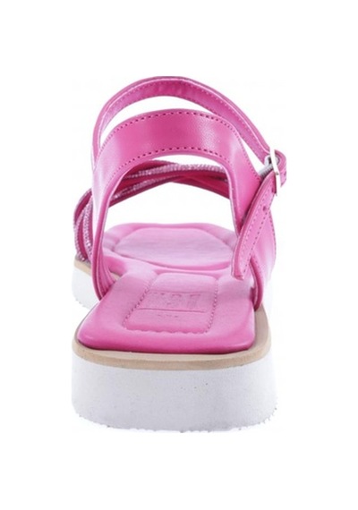 Dgn 535-23y Kadin Çapraz Silver Taşli Sandalet 535-2261-R0507 Fuşya