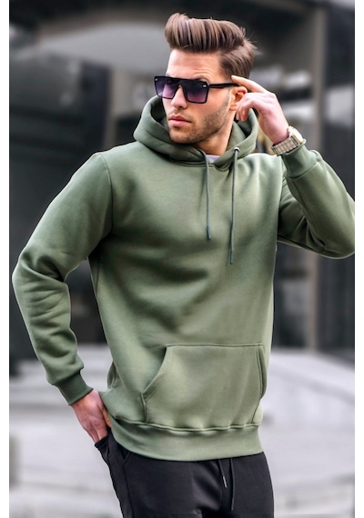 Madmext Madmext Haki Erkek Sweatshirt 5339-haki Haki