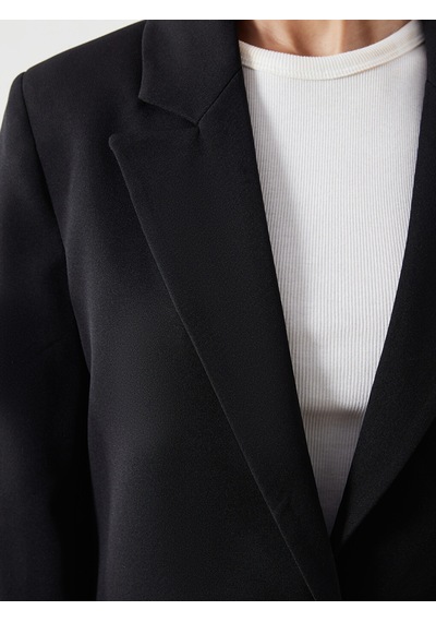 Lcwaıkıkı Classic Siyah Kadın Blazer Ceket