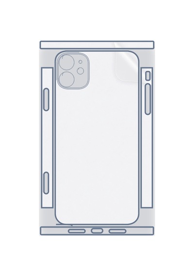 Apple iPhone 11 Uyumlu Fullbody Arka Kaplama Hidrojel Koruyucu Film 67950774