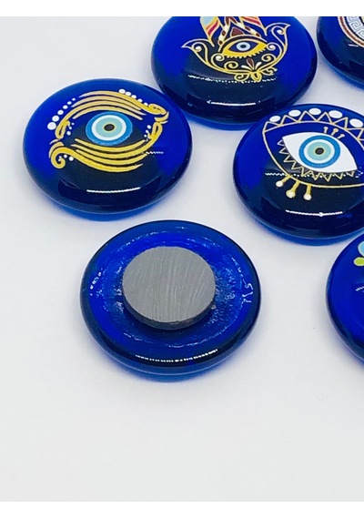 Hayat Ağacı Nazar Boncuklu Magnet, Dekoratif Obje, Buzdolabı Süsü