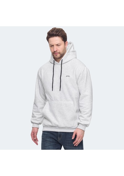 Slazenger KICKSON IN Erkek Sweatshirt Koyu Gri
