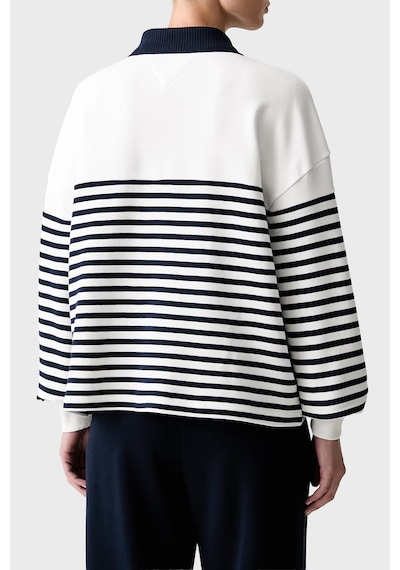 Tommy Hilfiger %100 Pamuk Logolu Relaxed Fit Sweat Kadın Sweat Ww0ww50036 0fg Beyaz-lacivert Beyaz - Lacivert Tommy Hilfiger %100 Pamuk Logolu Relaxed Fit Sweat Kadın Sweat Ww0ww50036 0fg Beyaz-lacivert Beyaz - Lacivert