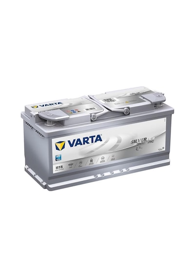 12V 105 Ahamper 950A Varta Akü Startstop Agm Silver H15 Ür08/2022 / 295711545
