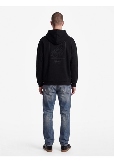 Koton Uzun Kollu Üç İplik Şardonlu Rahat Kalıp Kanguru Cepli Kapşonlu Baskılı Sweatshirt Siyah 7wam70208mk Koton Uzun Kollu Üç İplik Şardonlu Rahat Kalıp Kanguru Cepli Kapşonlu Baskılı Sweatshirt Siyah 7wam70208mk