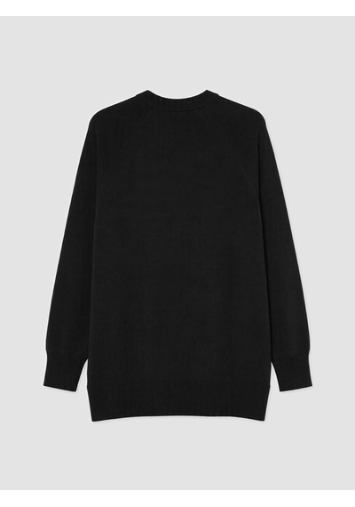 Lcw Modest Siyah Kadın Basic Triko Tunik