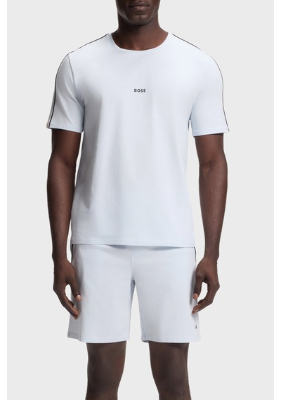 Boss Erkek T Shirt 50545930 052 Açık Mavi Açik Mavi