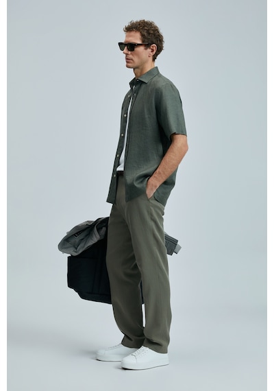 Lufian Bert Smart Erkek Chino Pantolon Slim Fit Yeşil Yeşil 111190352100600 Yeşil Lufian Bert Smart Erkek Chino Pantolon Slim Fit Yeşil Yeşil 111190352100600 Yeşil