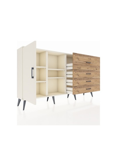 Arges Konsol 4 Raflı 4 Çekmeceli Tek Kapaklı 176x30x99 Aytaşı-aytaşı/çam Aytası/atlas Çam - Aytası Arges Konsol 4 Raflı 4 Çekmeceli Tek Kapaklı 176x30x99 Aytaşı-aytaşı/çam Aytası/atlas Çam - Aytası