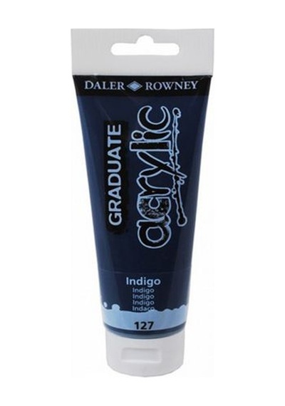 Daler Rowney Graduate Akrilik Boya 120Ml Indigo 127