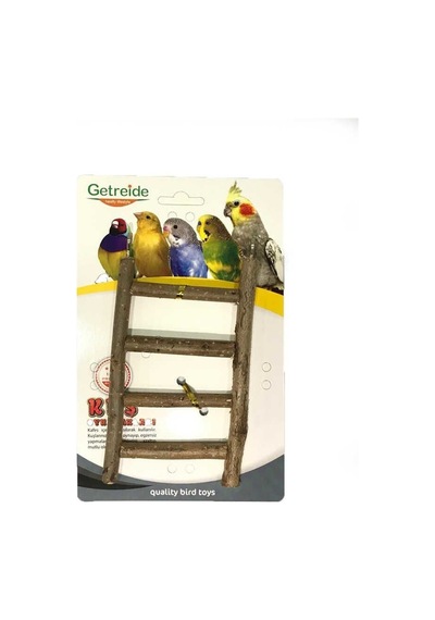 Getreide 3006a Doğal Ahşap 4 Basamaklı Merdiven 20x9cm